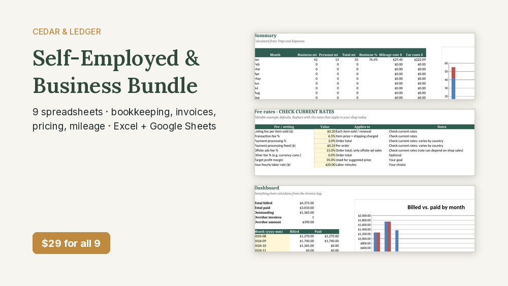 Self-Employed & Small Business Bundle