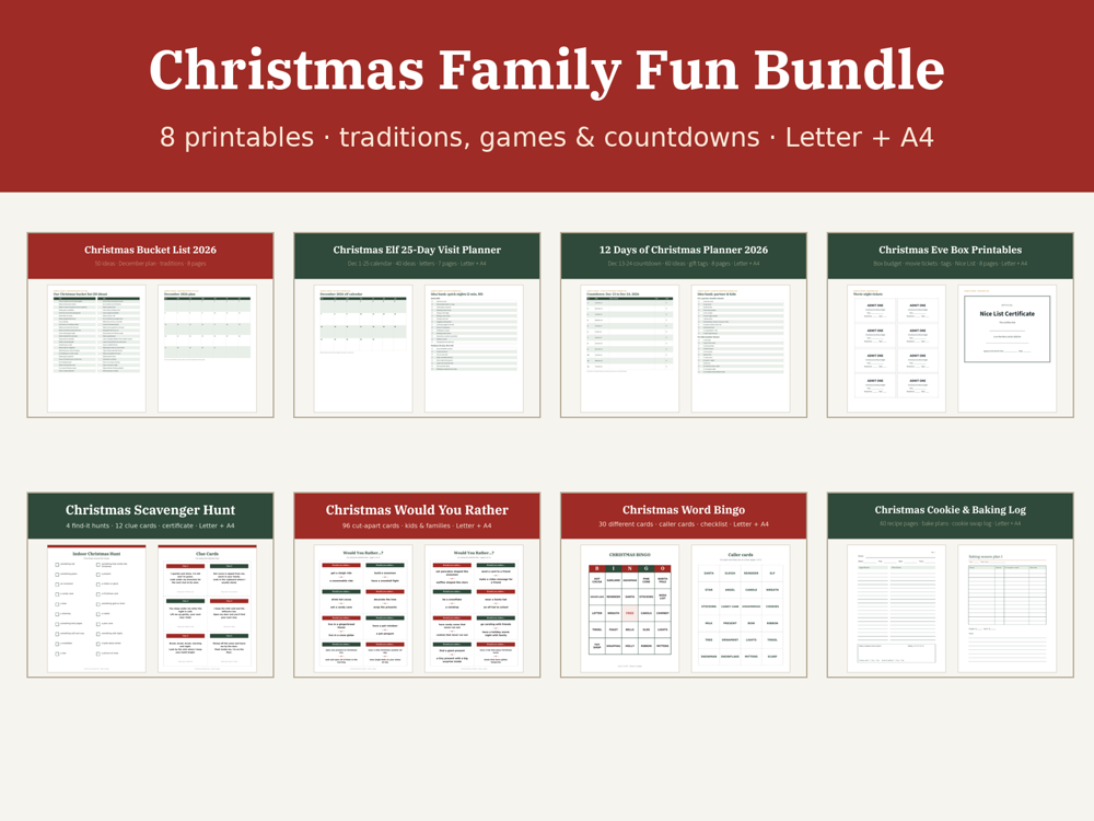 Christmas Family Fun Bundle 2026