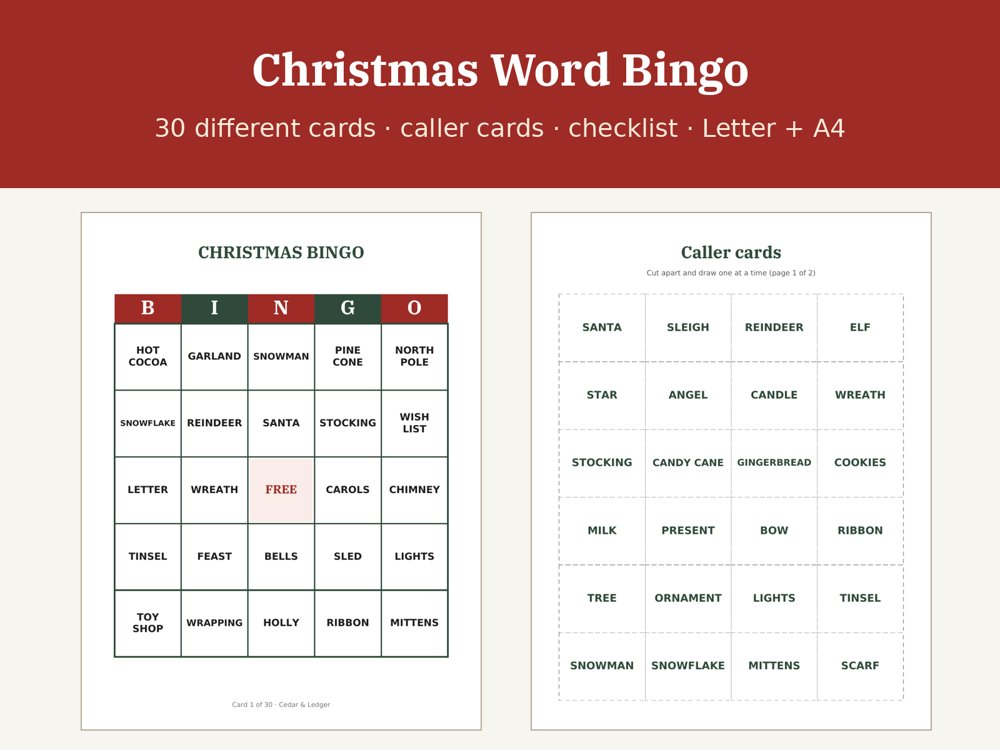 Christmas Family Fun Bundle 2026: twelve days christmas 2026 preview