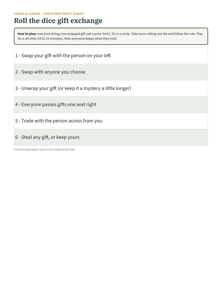 Christmas Party Games for Adults & Office Parties: scramble preview