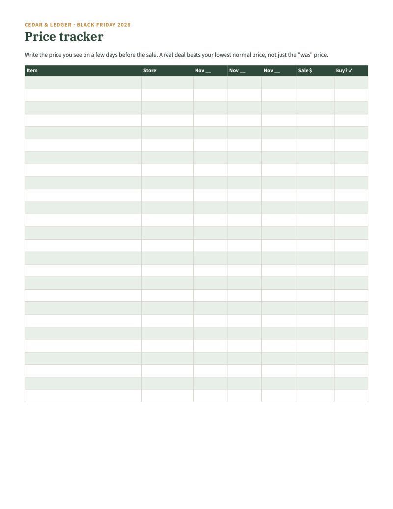 Holiday Planner Mega Bundle 2026: Black Friday planner preview