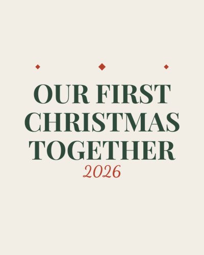 First Christmas Together shirt design